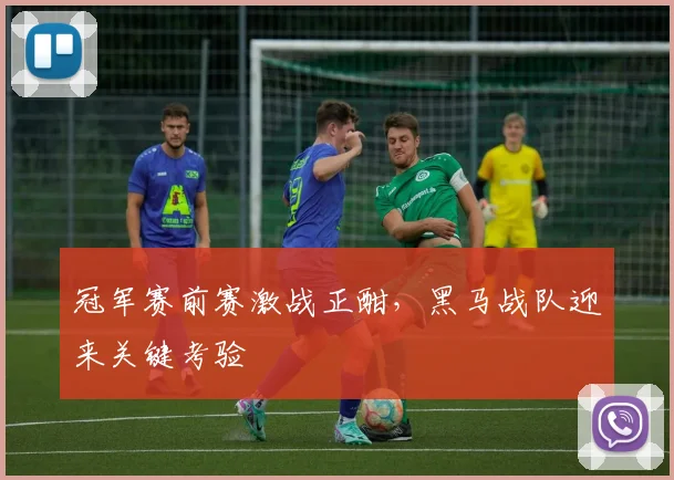 冠军赛前赛激战正酣，黑马战队迎来关键考验